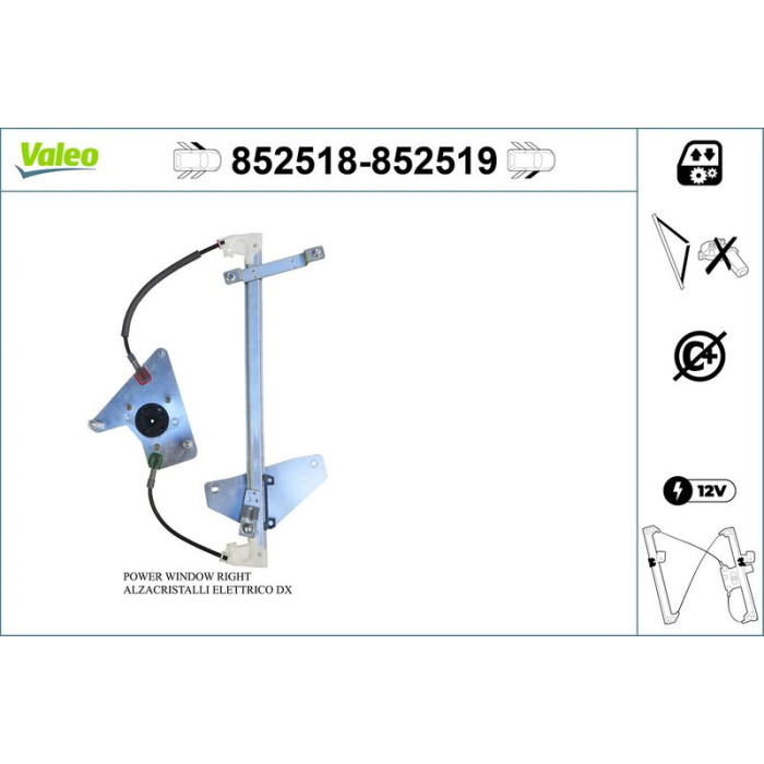 Valeo 852519 Fensterheber Valeo 852519 Fensterheber