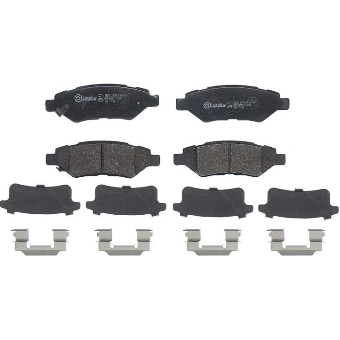 Brembo P 09 014 Bremsbelagsatz, Scheibenbremse PRIME LINE