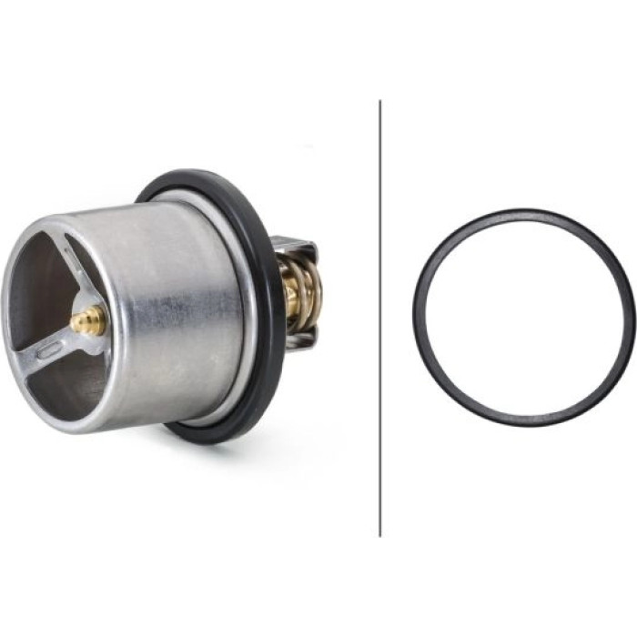 Hella 8MT 358 083-061 Thermostat, Kühlmittel Hella 8MT 358 083-061 Thermostat, Kühlmittel
