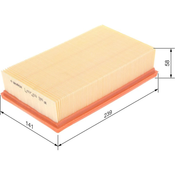 BOSCH 1 457 433 595 Luftfilter