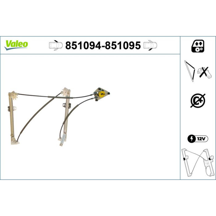 Valeo 851095 Fensterheber Valeo 851095 Fensterheber