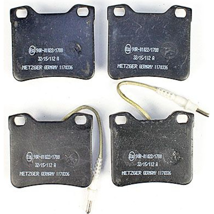 Metzger 1170336 Bremsbelagsatz, Scheibenbremse Metzger 1170336 Bremsbelagsatz, Scheibenbremse