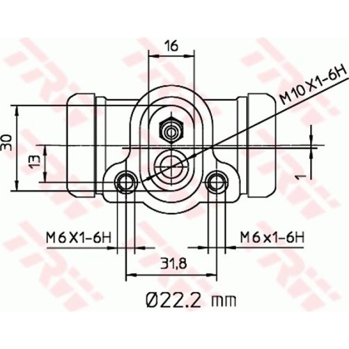 TRW BWH311 Radbremszylinder TRW BWH311 Radbremszylinder
