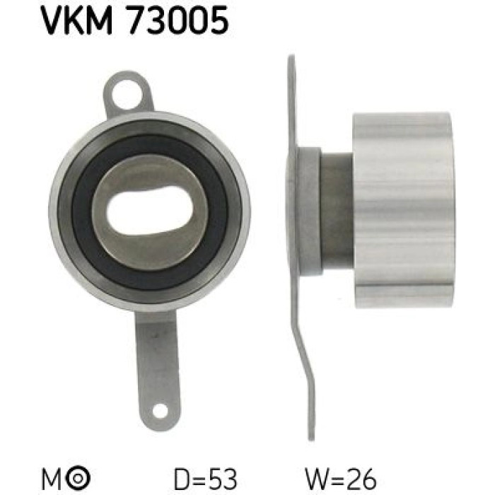 SKF VKM 73005 Spannrolle, Zahnriemen SKF VKM 73005 Spannrolle, Zahnriemen