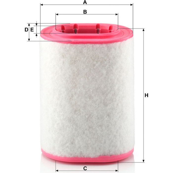 MANN-FILTER C 18 161 Luftfilter MANN-FILTER C 18 161 Luftfilter
