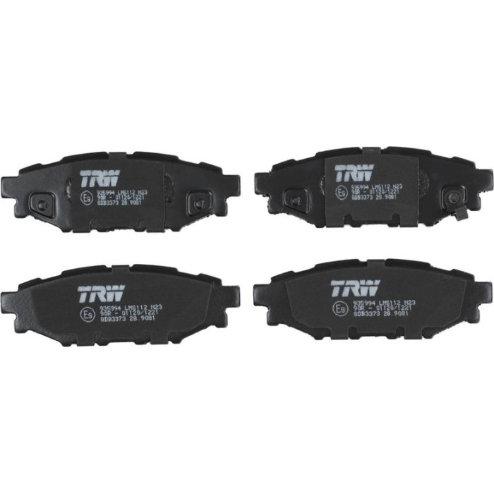 TRW GDB3373 Bremsbelagsatz, Scheibenbremse COTEC TRW GDB3373 Bremsbelagsatz, Scheibenbremse COTEC