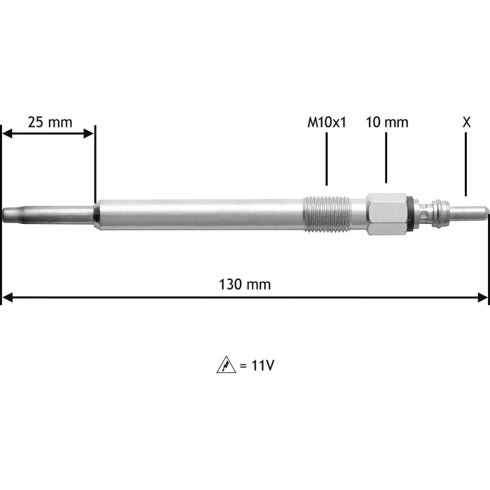 Valeo 345166 Glühkerze Valeo 345166 Glühkerze