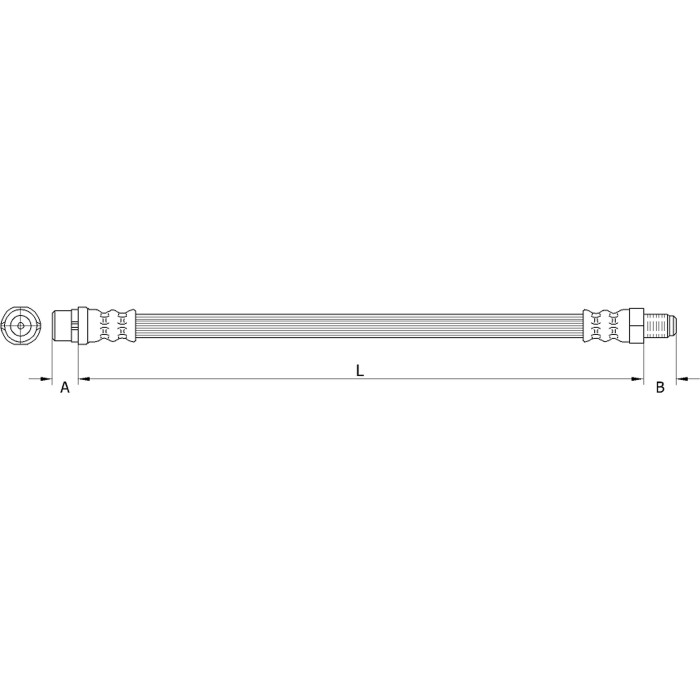 Metzger 4110277 Bremsschlauch