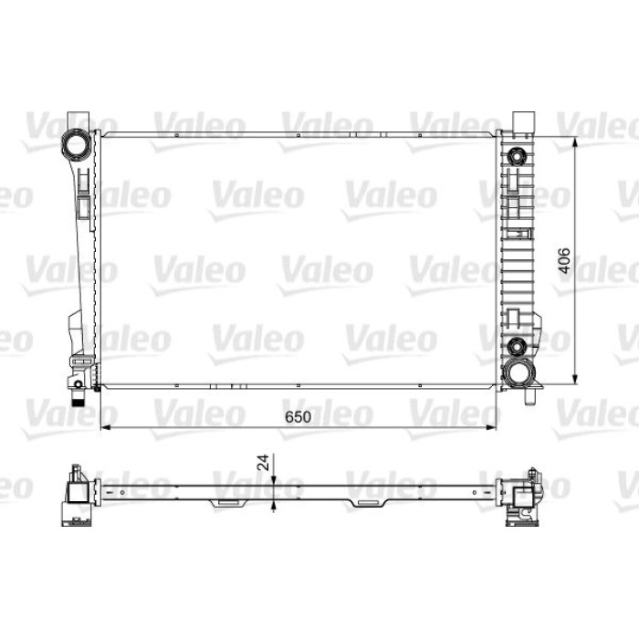 Valeo 732741 Kühler, Motorkühlung Valeo 732741 Kühler, Motorkühlung