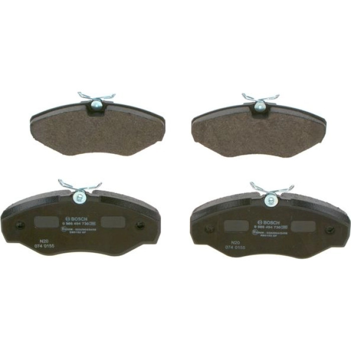 BOSCH 0 986 494 730 Bremsbelagsatz, Scheibenbremse BOSCH 0 986 494 730 Bremsbelagsatz, Scheibenbremse