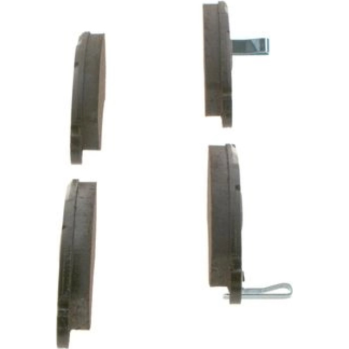 BOSCH 0 986 424 804 Bremsbelagsatz, Scheibenbremse