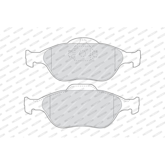 Ferodo FDB1394 Bremsbelagsatz, Scheibenbremse PREMIER ECO FRICTION Ferodo FDB1394 Bremsbelagsatz, Scheibenbremse PREMIER ECO FRICTION