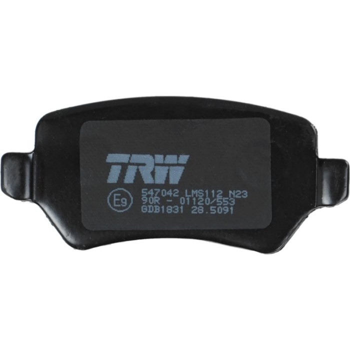 TRW GDB1831 Bremsbelagsatz, Scheibenbremse COTEC
