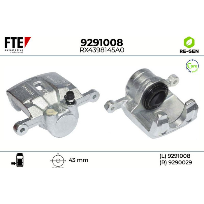 FTE 9291008 Bremssattel