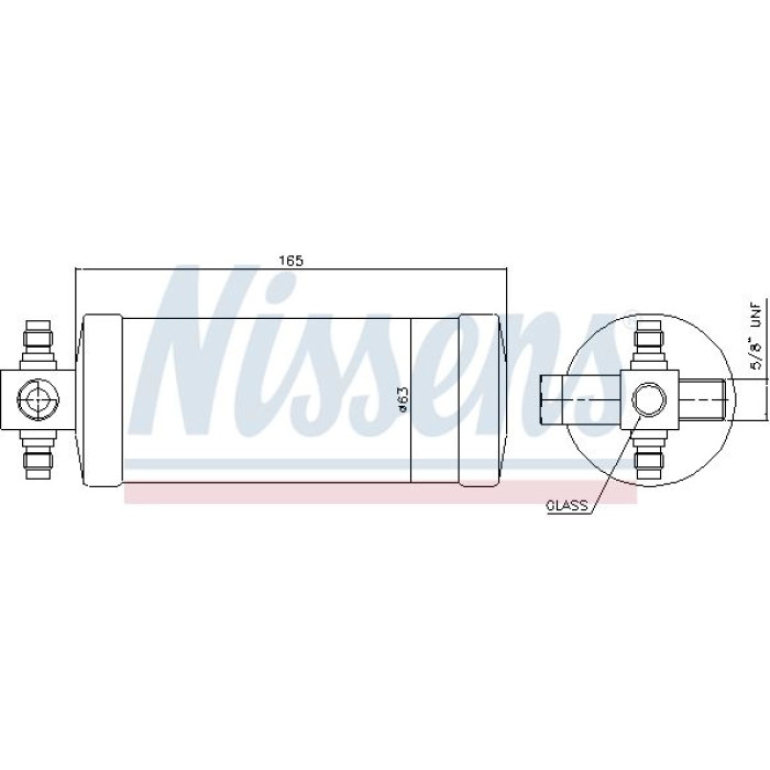 Nissens 95031 Trockner, Klimaanlage