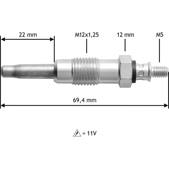 Valeo 345116 Glühkerze Valeo 345116 Glühkerze
