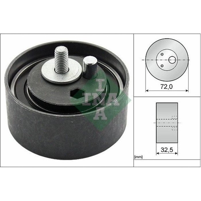 INA 531 0477 20 Spannrolle, Zahnriemen