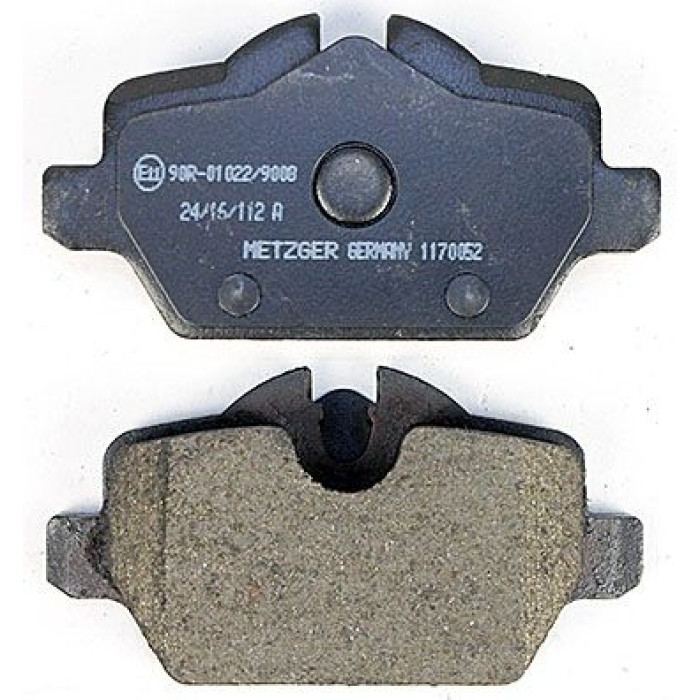 Metzger 1170052 Bremsbelagsatz, Scheibenbremse Metzger 1170052 Bremsbelagsatz, Scheibenbremse