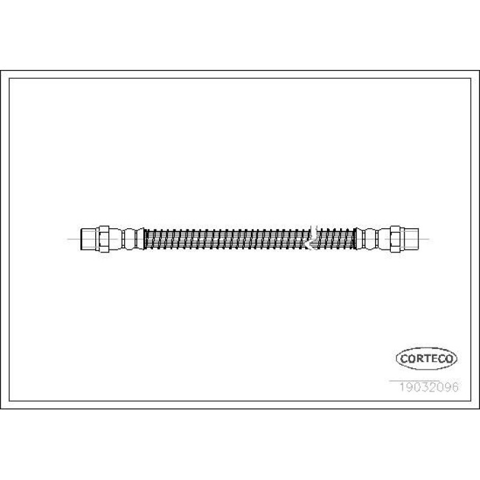 Corteco 19032096 Bremsschlauch Corteco 19032096 Bremsschlauch