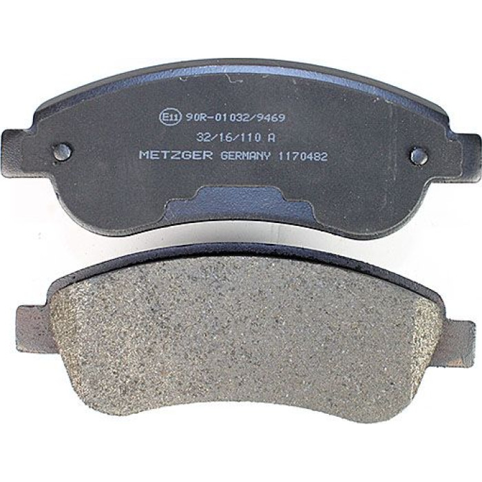 Metzger 1170482 Bremsbelagsatz, Scheibenbremse Metzger 1170482 Bremsbelagsatz, Scheibenbremse