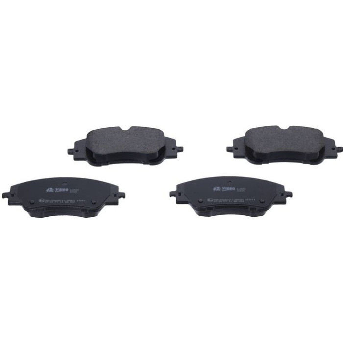 Valeo 610538 Bremsbelagsatz, Scheibenbremse E-PERFORMANCE
