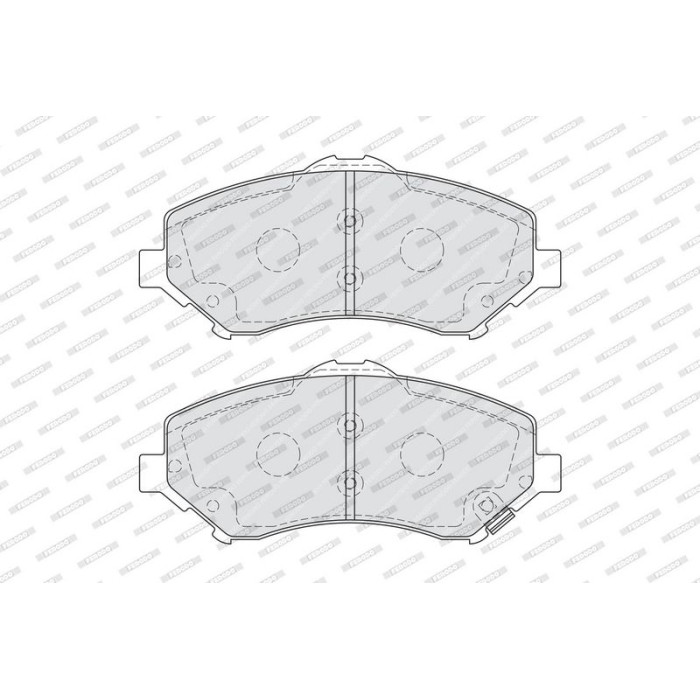 Ferodo FDB4074 Bremsbelagsatz, Scheibenbremse PREMIER ECO FRICTION Ferodo FDB4074 Bremsbelagsatz, Scheibenbremse PREMIER ECO FRICTION