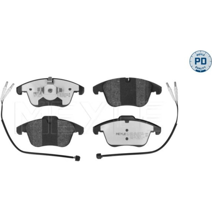 Meyle 025 243 3218/PD Bremsbelagsatz, Scheibenbremse MEYLE-PD: Advanced performance and design Meyle 025 243 3218/PD Bremsbelagsatz, Scheibenbremse MEYLE-PD: Advanced performance and design