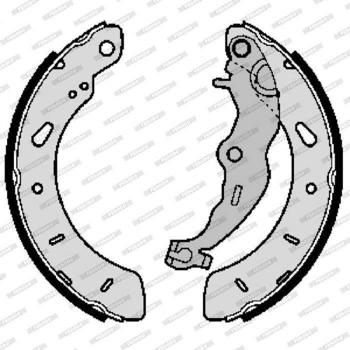 Ferodo FSB4164 Bremsbackensatz PREMIER Ferodo FSB4164 Bremsbackensatz PREMIER