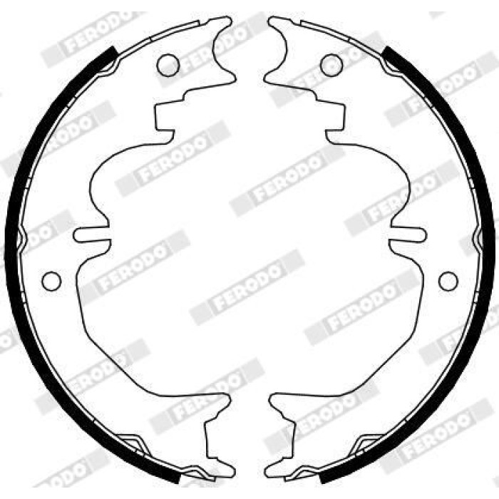 Ferodo FSB4120 Bremsbackensatz, Feststellbremse PREMIER Ferodo FSB4120 Bremsbackensatz, Feststellbremse PREMIER