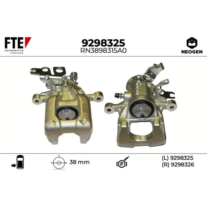 FTE 9298325 Bremssattel NEOGEN FTE 9298325 Bremssattel NEOGEN