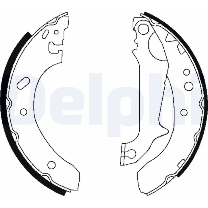 Delphi LS1683 Bremsbackensatz