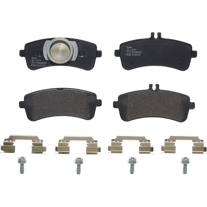 Brembo P 50 130 Bremsbelagsatz, Scheibenbremse PRIME LINE Brembo P 50 130 Bremsbelagsatz, Scheibenbremse PRIME LINE