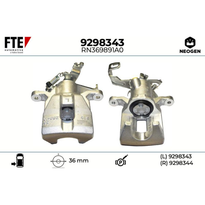 FTE 9298343 Bremssattel NEOGEN FTE 9298343 Bremssattel NEOGEN