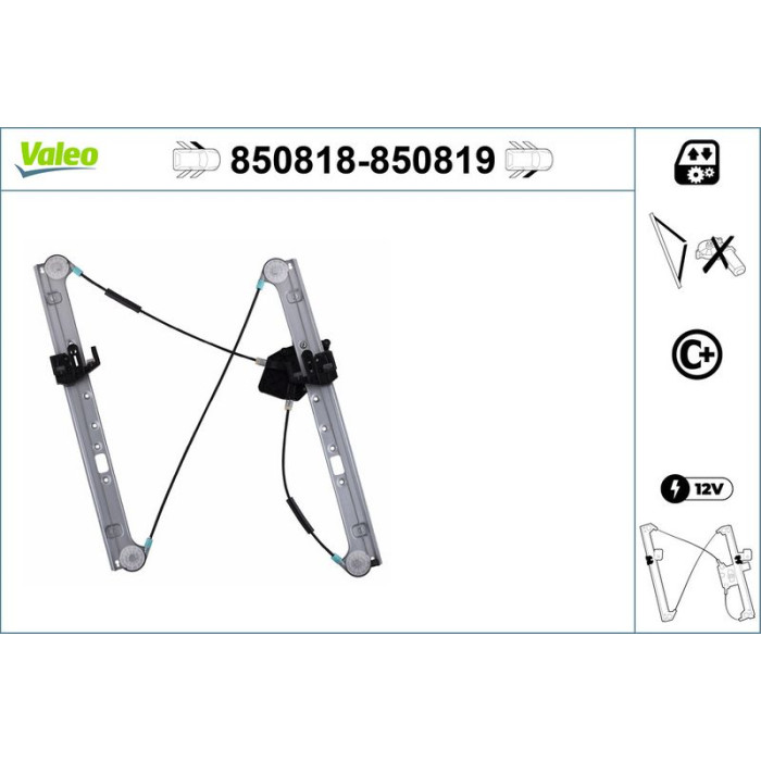 Valeo 850818 Fensterheber Valeo 850818 Fensterheber
