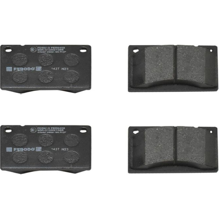 Ferodo FDB813 Bremsbelagsatz, Scheibenbremse PREMIER ECO FRICTION Ferodo FDB813 Bremsbelagsatz, Scheibenbremse PREMIER ECO FRICTION