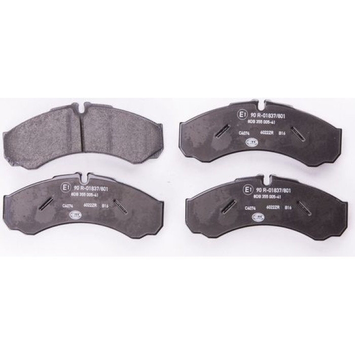 Hella 8DB 355 005-411 Bremsbelagsatz, Scheibenbremse