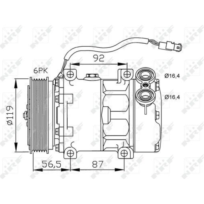 NRF 32278 Kompressor, Klimaanlage EASY FIT NRF 32278 Kompressor, Klimaanlage EASY FIT