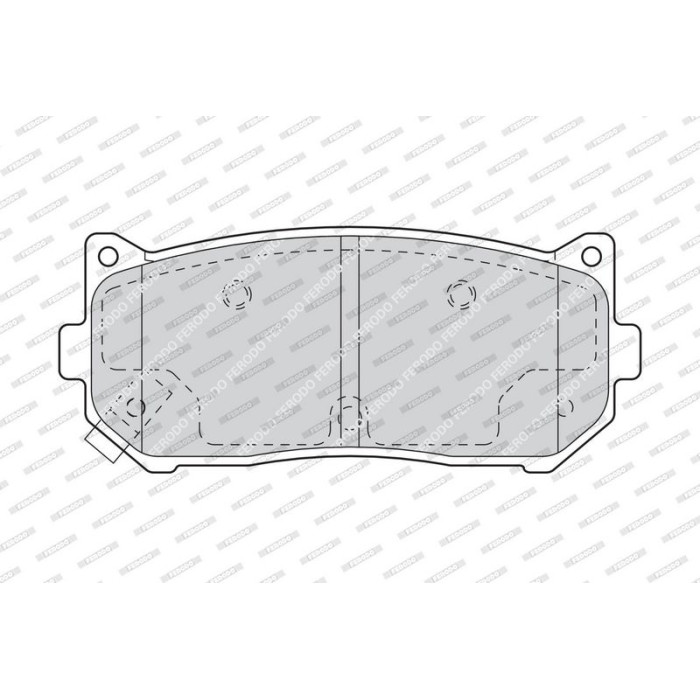 Ferodo FDB1569 Bremsbelagsatz, Scheibenbremse PREMIER ECO FRICTION Ferodo FDB1569 Bremsbelagsatz, Scheibenbremse PREMIER ECO FRICTION
