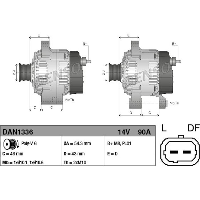 Generator DAN1336
