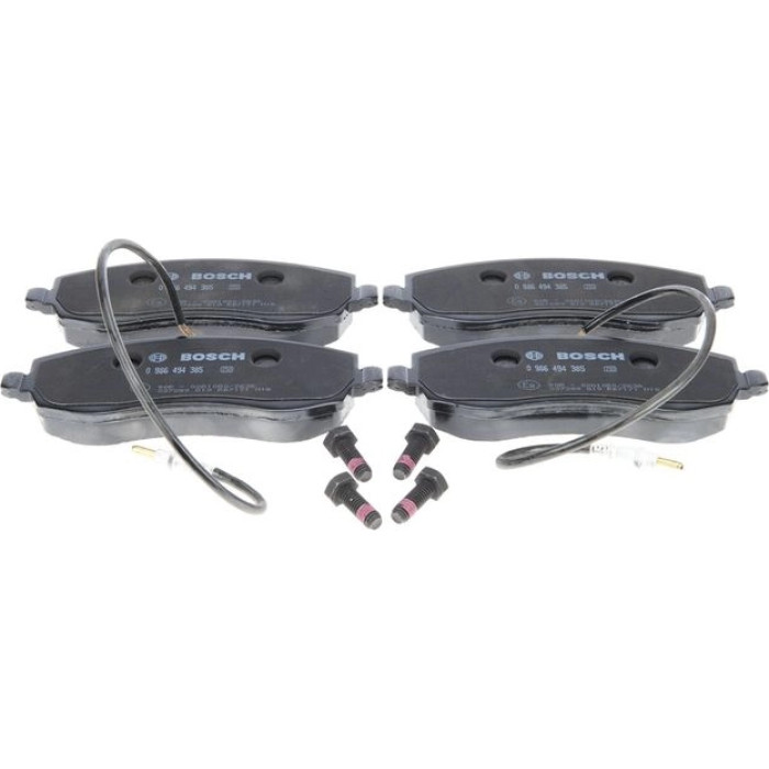 BOSCH 0 986 494 385 Bremsbelagsatz, Scheibenbremse BOSCH 0 986 494 385 Bremsbelagsatz, Scheibenbremse