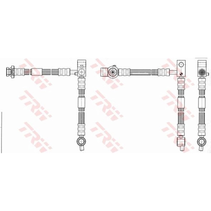TRW PHD542 Bremsschlauch TRW PHD542 Bremsschlauch