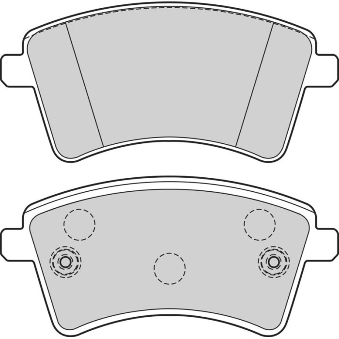 Valeo 302667 Bremsbelagsatz, Scheibenbremse ESSENTIAL