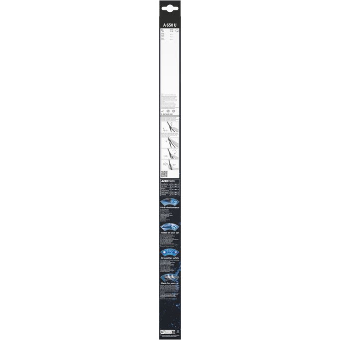 BOSCH A 650 U Scheibenwischer Aerotwin 3 397 013 532 BOSCH A 650 U Scheibenwischer Aerotwin 3 397 013 532
