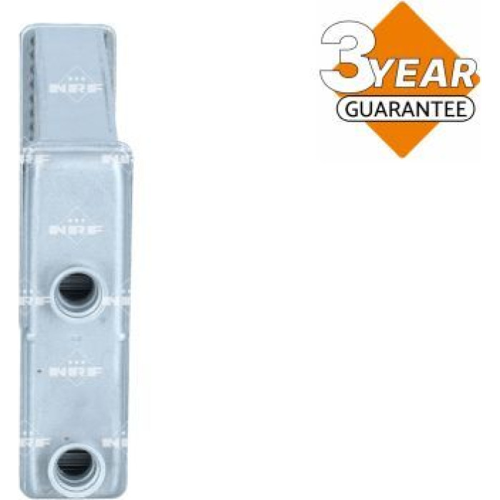 NRF 54224 Wärmetauscher, Innenraumheizung ohne Rohr EASY FIT