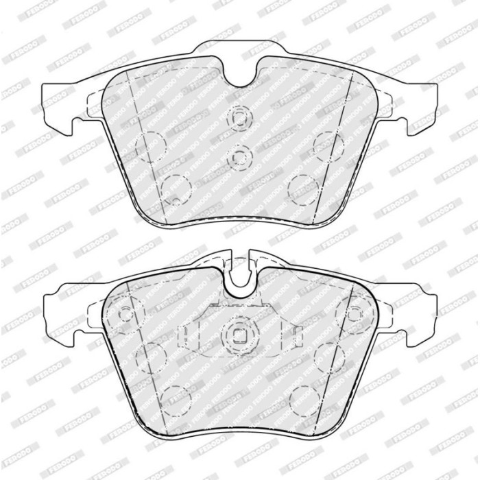 Ferodo FDB5307 Bremsbelagsatz, Scheibenbremse PREMIER ECO FRICTION Ferodo FDB5307 Bremsbelagsatz, Scheibenbremse PREMIER ECO FRICTION
