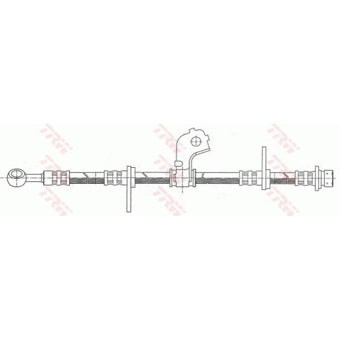 TRW PHD317 Bremsschlauch