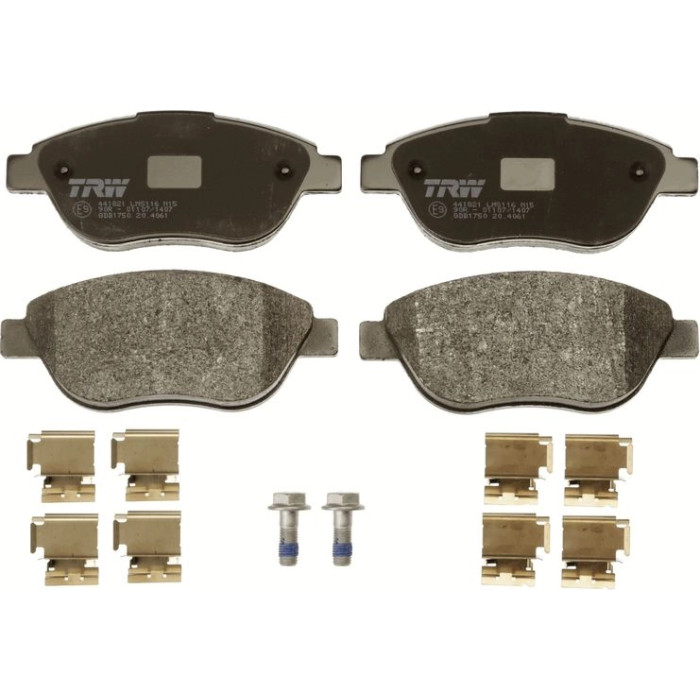 TRW GDB1750 Bremsbelagsatz, Scheibenbremse COTEC
