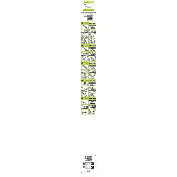 Valeo 575014 Wischblatt FIRST MULTICONNECTION Valeo 575014 Wischblatt FIRST MULTICONNECTION