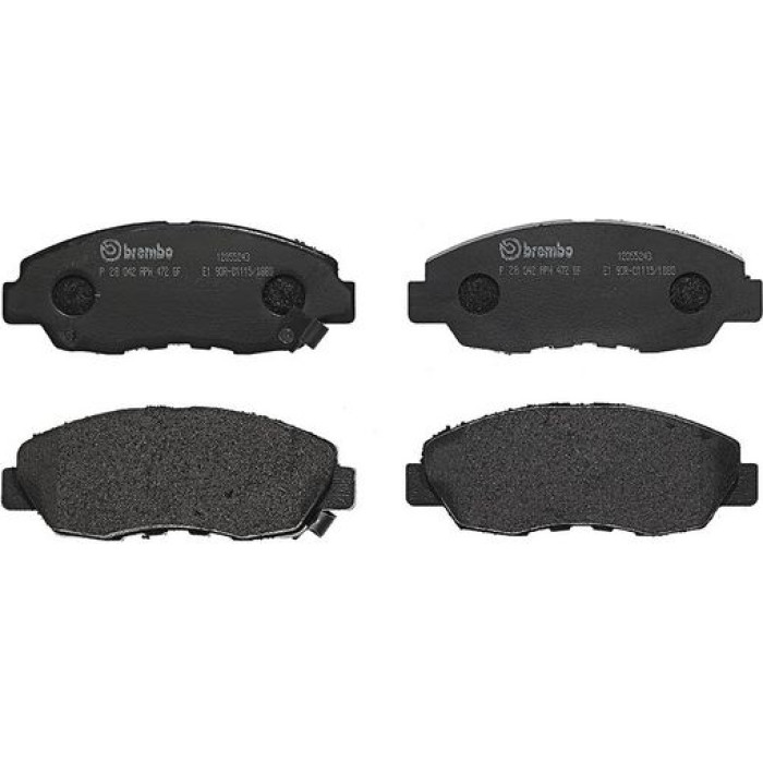 Brembo P 28 042 Bremsbelagsatz, Scheibenbremse PRIME LINE