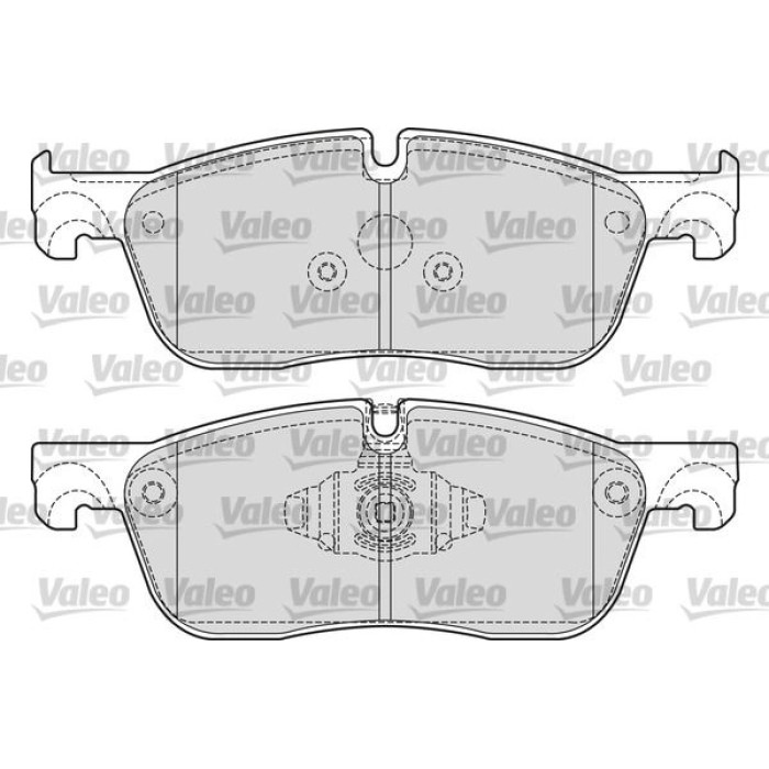 Valeo 601676 Bremsbelagsatz, Scheibenbremse